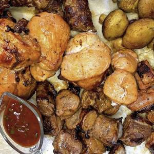 Микс шашлыка 4 вида мяса 1,5кг