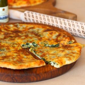 Хачапури со шпинатом, сыром и яйцом 750гр