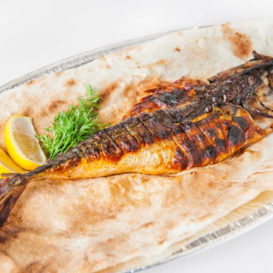 Скумбрия на мангале 1шт (350гр) / 125737
