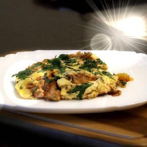 Омлет с Мясом